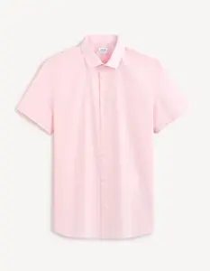 Celio Košile Daslim s krátkým rukávem - Pánské