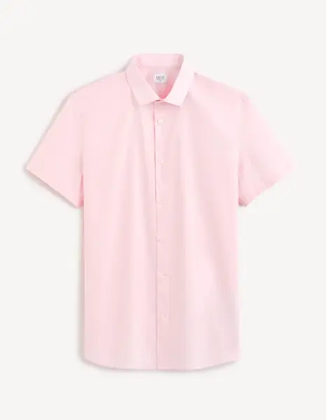 Celio Košile Daslim s krátkým rukávem - Pánské