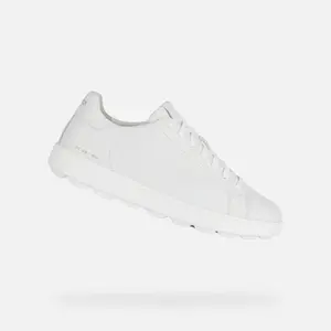 Bílé pánské tenisky Geox Spherica ECUB-1 - Pánské