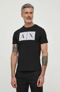 Bavlněné tričko Armani Exchange