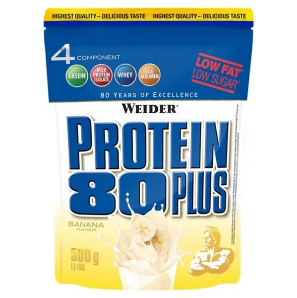 WEIDER Proteín 80 plus banán 500 g
