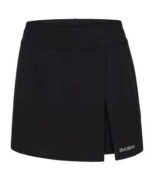 Husky Flopy L M, black Dámská funkční sukně se šortkami