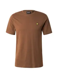 Lyle & Scott Tričko  tmavohnedá
