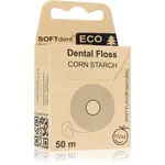 SOFTdent ECO Corn Starch dentální nit Mint 50 m