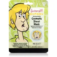 Mad Beauty Scooby Doo Shaggy plátýnková maska se zklidňujícím účinkem 25 ml