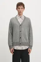 Kardigan Paul Smith pánský, šedá barva, M1R-245Z-P02584