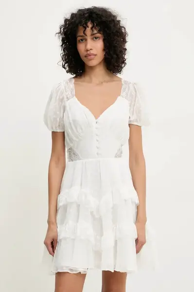 Šaty Answear.LAB bílá barva, mini