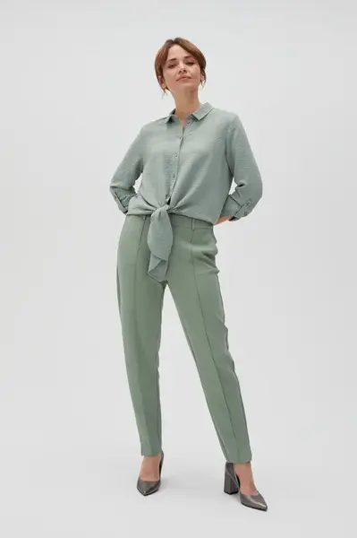Marisse Women's Trousers L-Sp-4605 Olive
