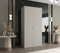 Šatní skříň Abi Parma 1 Rozměry: 100 cm, Pásky / úchyty: Kašmír, Barva korpusu + barva dveří: Kašmír + Kašmír