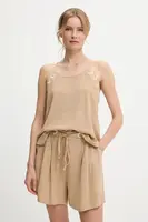 Halenka a šortky se lnem Answear.LAB