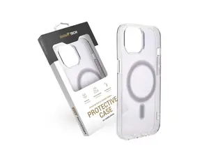 Zadní kryt RhinoTech MAGcase Clear pro Apple iPhone 15 Pro Max, transparentní