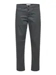SELECTED Chino nohavice 'New Miles'  čadičová