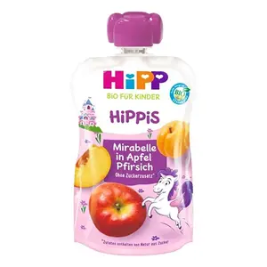 HIPP Hippies jablko broskev mirabelka BIO 100 g
