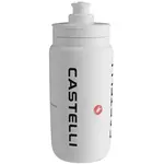 Castelli LOGO BOTTLE Cyklistická fľaša, biela, veľkosť