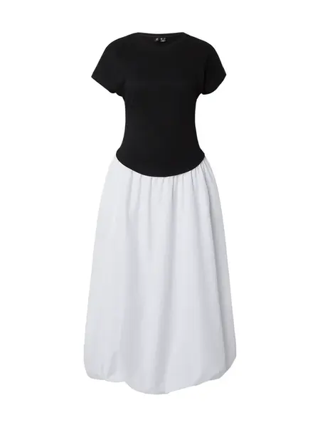 VERO MODA Šaty 'VMFAITH'  čierna / biela