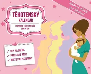 Kalendář Těhotenský - nedatovaný, 13,5 x 11 cm