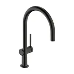 Hansgrohe Talis drezová batéria s otočným ramienkom kartáčovaný čierny chróm 72804340