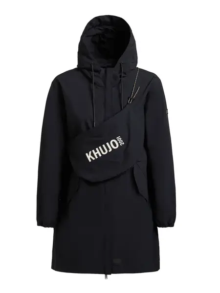 khujo Prechodná bunda 'AMETI '  čierna