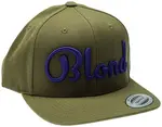 Blond Classic Snapback Olive & Purple