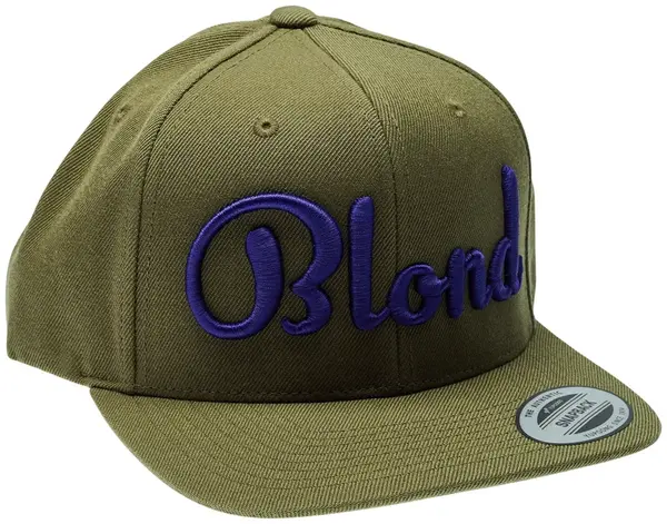 Blond Classic Snapback Olive & Purple