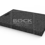 BOCK Výplňová podložka 600x450x50 mm, gumová, pro pro čtyřsloupové a nůžkové zvedáky