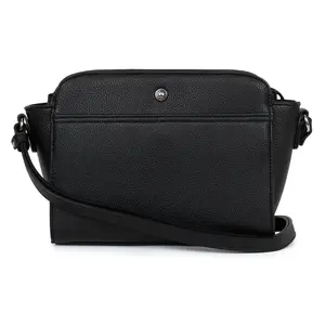 Dámska crossbody kabelka Hexagona Aino - čierna