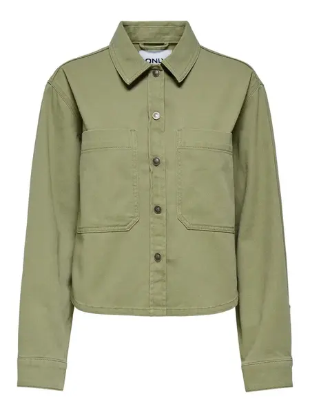 ONLY Prechodná bunda 'ONLDrew'  zelená