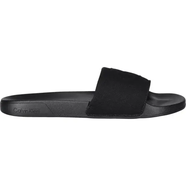 Calvin Klein ESS SLIDE HF MONOGRAM CV Pánské pantofle, černá, velikost