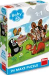 Krtek: Narozeniny - Maxi puzzle - 24 dílků