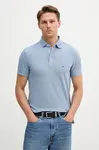 Tommy Hilfiger polo tričko bavlnené s elastanom