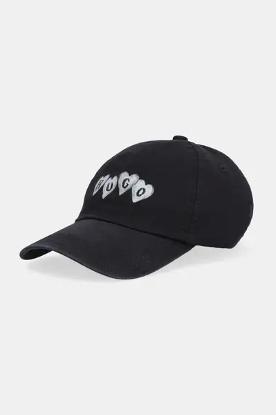 HUGO  Bavlněná baseballová čepice  Cara-Valentine