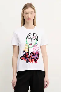 Desigual Bavlnené tričko Desigual MISURI