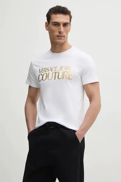 Versace Jeans Couture Bavlněné tričko Versace Jeans Couture