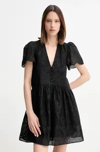 Bavlněné šaty BOSS Orange