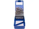 BGS Technic BGS 2021 Vrtáky HSS spirálové 1 ÷ 13 mm. DIN 338. Sada 25 ks