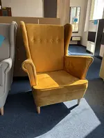 Křeslo Breso - Žlutá látka