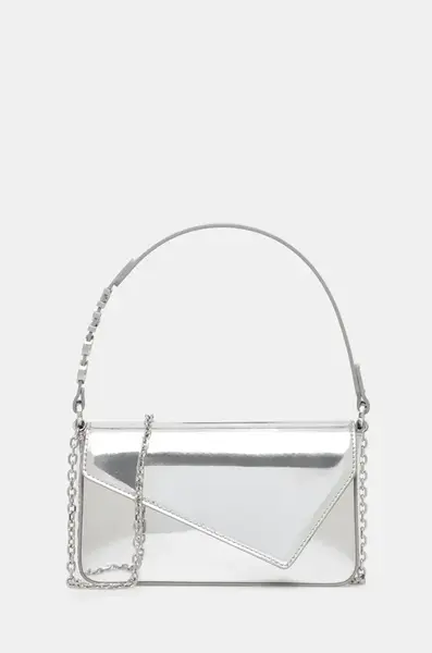 Kabelka HUGO stříbrná barva, 50536245