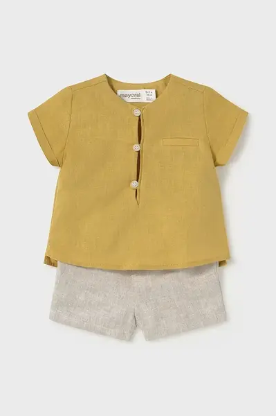 Dětská lněná sada Mayoral Newborn