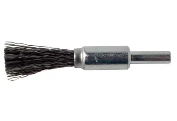 Kartáč koncový 17 mm, vlnitý drát S 0,30 stopka - MAGG BL97029