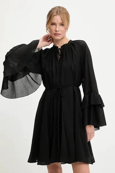 Šaty Answear.LAB černá barva, mini