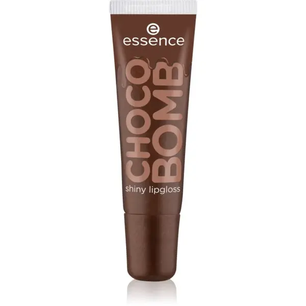 essence Choco Bomb třpytivý lesk na rty 10 ml