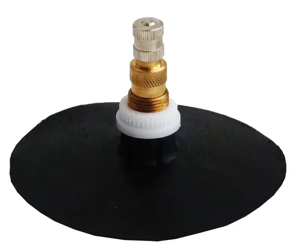 Dušový ventil s patkou GP 6/65 (V-54525R-G), průměr 65 mm, AGRO - 1 kus - Ferdus 11.92 Varianta: GP6/80. průměr 80 mm. AGRO