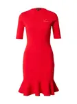 ARMANI EXCHANGE Pletené šaty  červená