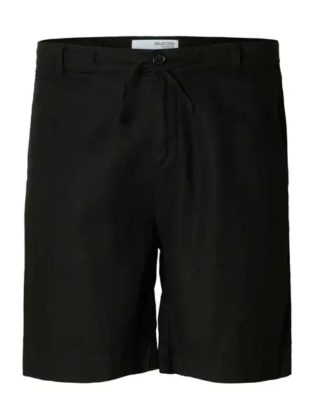 SELECTED Nohavice 'SLHMAGNUS'  čierna