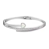 Lotus Style Romantický ocelový náramek s perletí Woman Basic LS1843-2/6