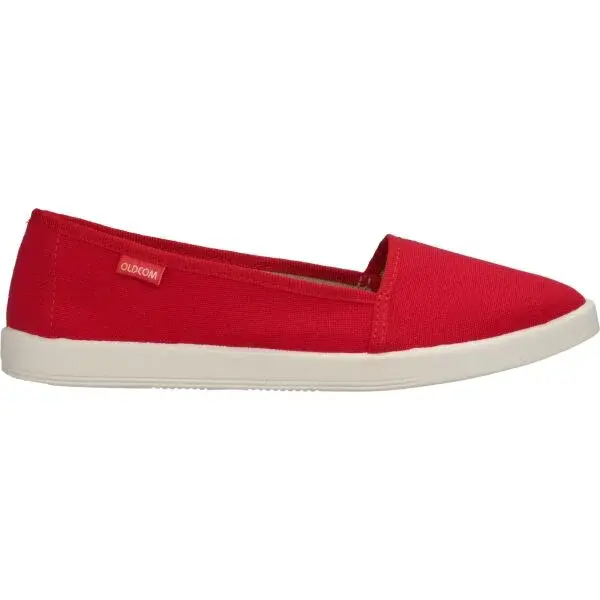 Oldcom ESPADRILKY CANVAS Dámské espadrilky, červená, velikost