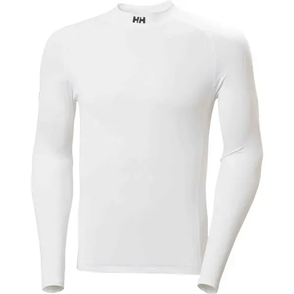 Helly Hansen WATERWEAR RASHGUARD Vodácke unisex funkčné tričko, biela, veľkosť