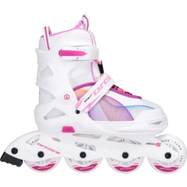Arcore ROWDY Juniorské inline brusle, bílá, velikost