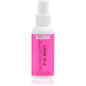 Revolution Super Matte Fix Mist podkladová báze a fixační sprej v jednom s matným efektem 50 ml