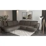 Sit & More ROHOVÁ SEDAČKA, textil, jílová barva